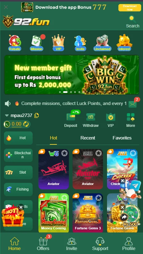92Fun Game Download